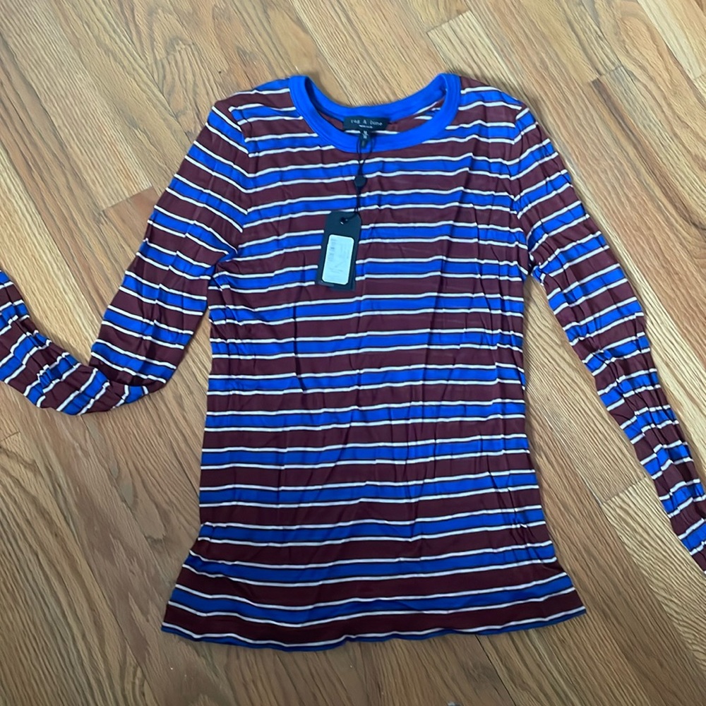 [NWT] Rag & Bone Avery Modal Cashmere Blend Shirt
